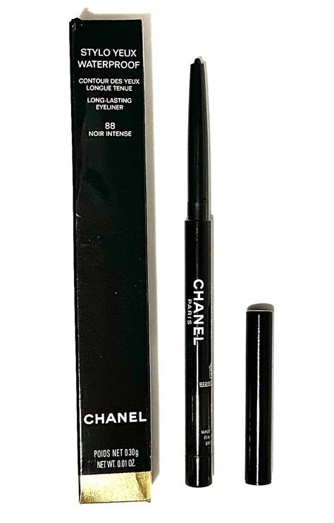 chanel stylo yeux waterproof long lasting eyeliner 88 noir intense|chanel stylo yeux waterproof eros.